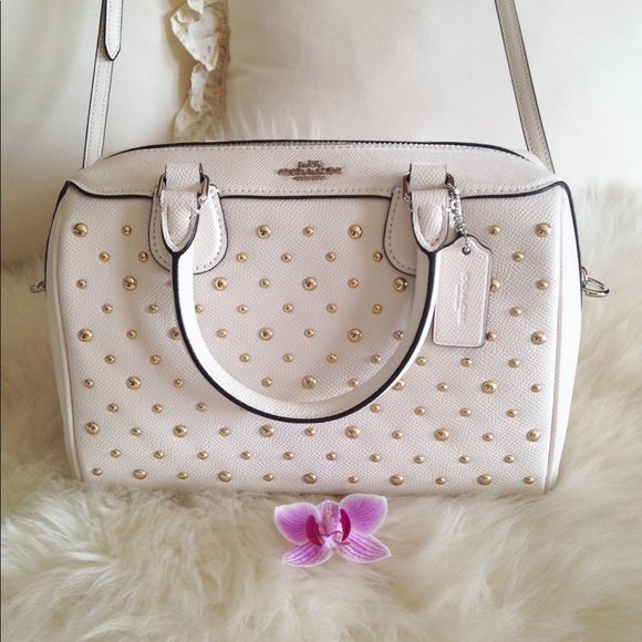 Coach Handbags - 💖HPx5!💖Beautiful Rare Coach Mini Bennett/Studs